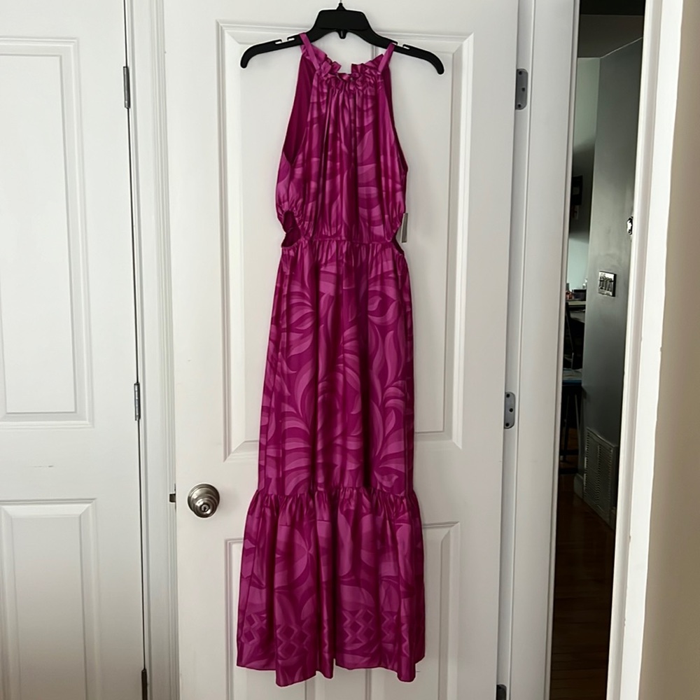 Taylor Maxi dress with flattering cut outs